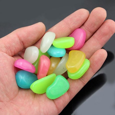 Đá Dạ Quang Phát Sáng Trang Trí Bể Cá - Viên Đá Màu Sắc Xinh Xắn Tái Sử Dụng Cho Hồ Cá Thêm Độc Đáo