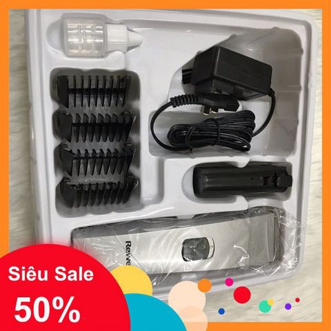 Tông Đơ Cắt Tóc Rewell CFCD-900 Không Dây - Pin Sạc 1200mAh, Lưỡi Titanium, Thiết Kế Thông Minh, Dùng Cho Trẻ Em và Người Cao Tuổi