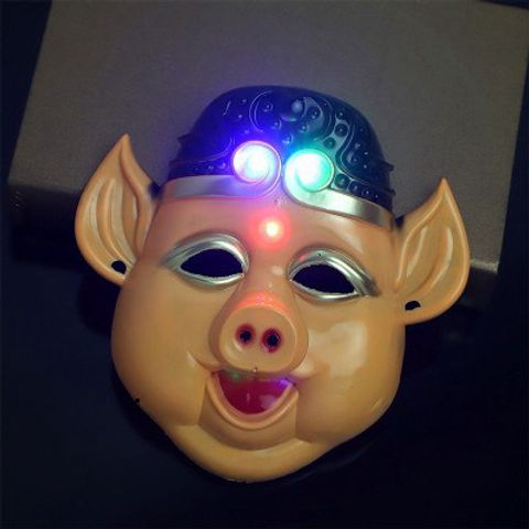 Mặt Nạ Phát Sáng LED Halloween - Mặt Cười Chú Hề Cosplay Độc Đáo Cho Tiệc Hóa Trang và Lễ Hội
