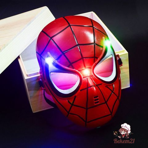 Mặt Nạ Phát Sáng LED Halloween - Mặt Cười Chú Hề Cosplay Độc Đáo Cho Tiệc Hóa Trang và Lễ Hội