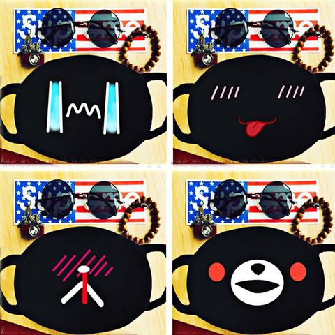 Khẩu Trang Vải In Hình Hacker Anonymous Đen - Kháng Khuẩn Cotton Anime/Manga Thời Trang Unisex, Chống Bụi