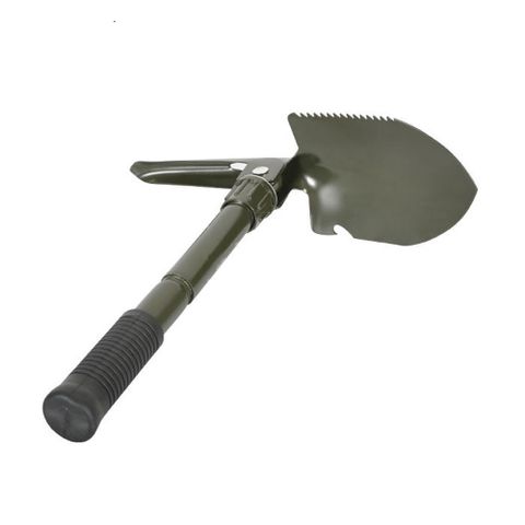 Bộ Cuốc Xẻng Du Lịch Đa Năng 4 in 1 - Thiết Kế Gấp Gọn Có Túi Đựng - Dụng Cụ Cắm Trại Chuyên Dụng, Đi Phượt, Làm Vườn