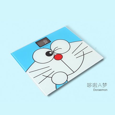 Cân Điện Tử Đô Rê Mon Doreamon - Cân Sức Khỏe Chịu Lực Tối Đa 180KG, Bảo Hành 1 Năm, Mẫu Dễ Thương Cho Gia Đình