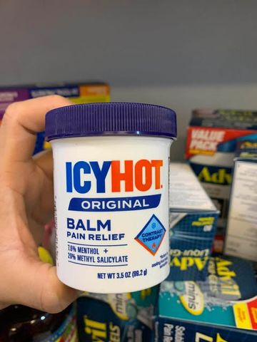 Dầu Nóng Xoa Bóp Giảm Đau ICYHOT Mỹ - Hũ và Dạng Lăn, Giảm Đau Cơ Nhức, Viêm Khớp, Hỗ Trợ Khỏe Xương Khớp