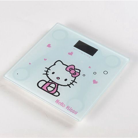 Cân Điện Tử Mặt Gấu Nâu Kính Cường Lực - Cân Sức Khỏe Gia Đình Dễ Thương, Chính Xác Đến 180kg, Màn Hình LCD Rõ Ràng