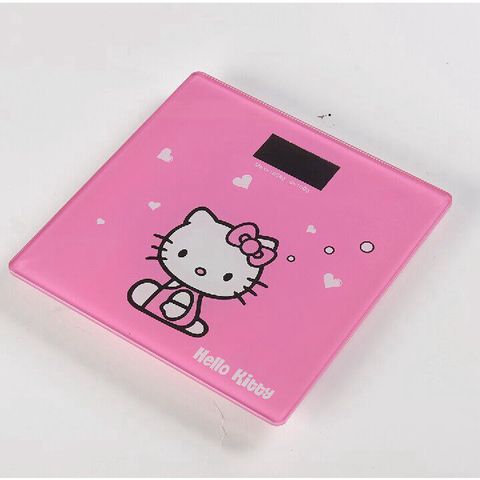 Cân Điện Tử Mặt Gấu Nâu Kính Cường Lực - Cân Sức Khỏe Gia Đình Dễ Thương, Chính Xác Đến 180kg, Màn Hình LCD Rõ Ràng