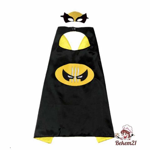 Mặt Nạ Hóa Trang Kinh Dị Halloween Hình Sói Đen - Áo choàng móng vuốt cho nam nữ, Phụ Kiện Tiệc Tùng Thú Vị