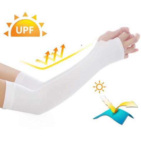 Găng Tay Chống Nắng Hàn Quốc Xỏ Ngón Let's Slim AquaX - Bảo Vệ Tia UV, Chất Liệu Cotton Mát, Phong Cách Thời Trang, Nhiều Màu Sắc