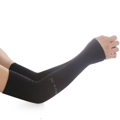 Găng Tay Chống Nắng Hàn Quốc Xỏ Ngón Let's Slim AquaX - Bảo Vệ Tia UV, Chất Liệu Cotton Mát, Phong Cách Thời Trang, Nhiều Màu Sắc