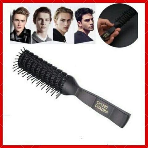 Lược Bán Nguyệt Tạo Kiểu Uốn Tóc Chaoba CH1200 - Phụ Kiện Làm Phồng Tóc Dài 22cm, Chải Tóc Rối Dễ Dàng