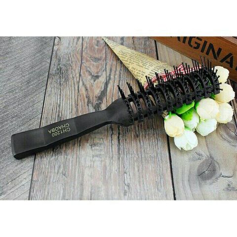 Lược Bán Nguyệt Tạo Kiểu Uốn Tóc Chaoba CH1200 - Phụ Kiện Làm Phồng Tóc Dài 22cm, Chải Tóc Rối Dễ Dàng