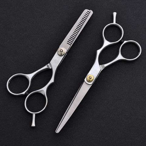 Bộ 2 Kéo Cắt Tóc Chuyên Dụng Không Gỉ - Kéo Tỉa Tóc Gia Đình Cao Cấp, Dụng Cụ Làm Tóc Chuyên Nghiệp