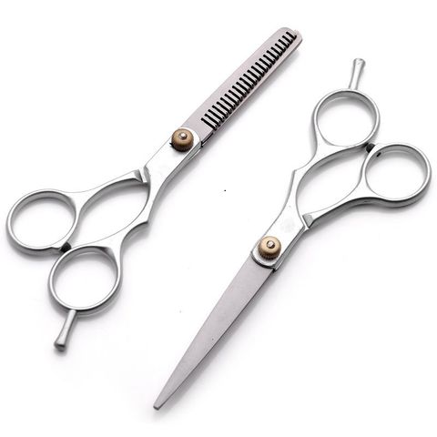 Bộ 2 Kéo Cắt Tóc Chuyên Dụng Không Gỉ - Kéo Tỉa Tóc Gia Đình Cao Cấp, Dụng Cụ Làm Tóc Chuyên Nghiệp