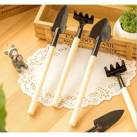 Bộ Dụng Cụ Làm Vườn Mini 3 Món Tiện Dụng - Xẻng, Cấy Xới Đất Cho Cây Cảnh & Bonsai, Dễ Sử Dụng, Chất Liệu Bền đẹp