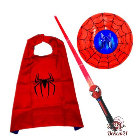 Bộ Đồ Cosplay Người Nhện Đỏ Truyền Thống - Thời Trang Trẻ Em Chất Liệu Cotton, Quà Tặng Tuyệt Vời Cho Bé Yêu
