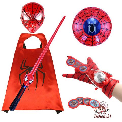 Bộ Đồ Cosplay Người Nhện Đỏ Truyền Thống - Thời Trang Trẻ Em Chất Liệu Cotton, Quà Tặng Tuyệt Vời Cho Bé Yêu