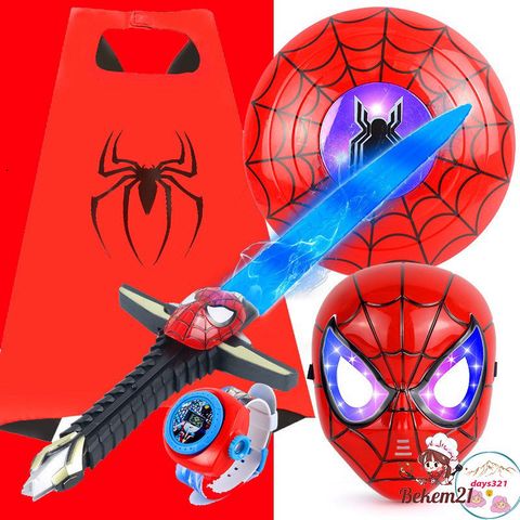 Bộ Đồ Cosplay Người Nhện Đỏ Truyền Thống - Thời Trang Trẻ Em Chất Liệu Cotton, Quà Tặng Tuyệt Vời Cho Bé Yêu