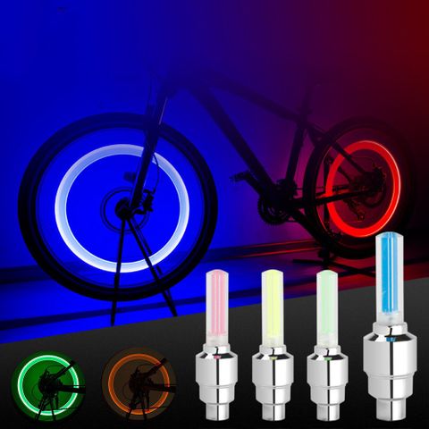 Bộ 2 Van Xe Phát Sáng LED Cho Xe Đạp, Xe Máy, Ô Tô - Đèn Cảm Biến Chuyển Động Thú Vị và Tiết Kiệm Năng Lượng