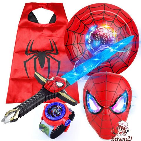Đồ Hóa Trang Người Nhện Trẻ Em - Trang Phục Halloween Siêu Anh Hùng Mềm Mại & An Toàn - Quần Áo Phù Hợp Ngày Lễ Hội