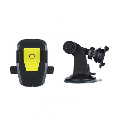 Giá Kẹp Điện Thoại Trên Ô Tô - Hỗ Trợ Dùng Google Maps - Xoay 360 Độ, Nhỏ Gọn, An Toàn Cho Tài Xế