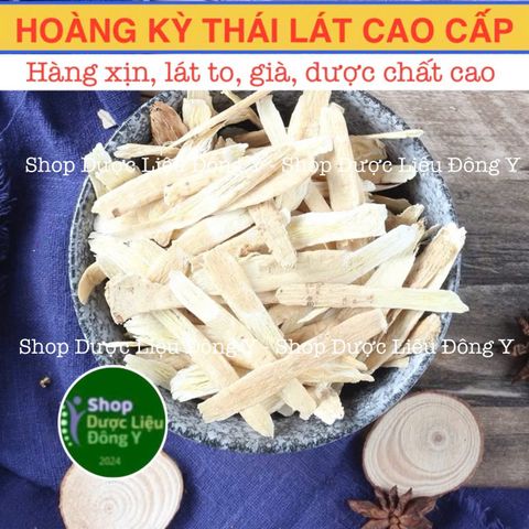 Hoàng Kỳ Thái Lát 100gram - Thực Phẩm Khô Hỗ Trợ Giảm Đau Xương Khớp, Tăng Cường Sức Đề Kháng, Thảo Dược Tự Nhiên
