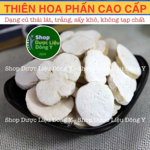 Thiên Hoa Phấn Nguyên Chất 100 gram - Thảo Dược Hỗ Trợ Sức Khỏe, Giảm Ho, Tăng Cường Miệng Cơ Bản