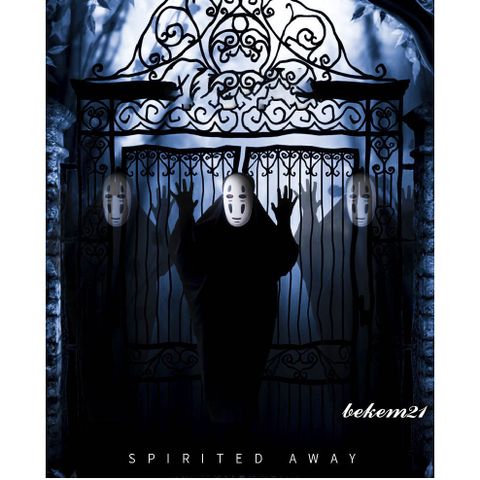 Set Bộ Trang Phục Hóa Trang Nhân Vật Ma Vô Diện Kaonashi - Hayao Miyazaki Spirited Away Cho Trẻ Em và Người Lớn, Chất Liệu Bền, Phù Hợp Cosplay
