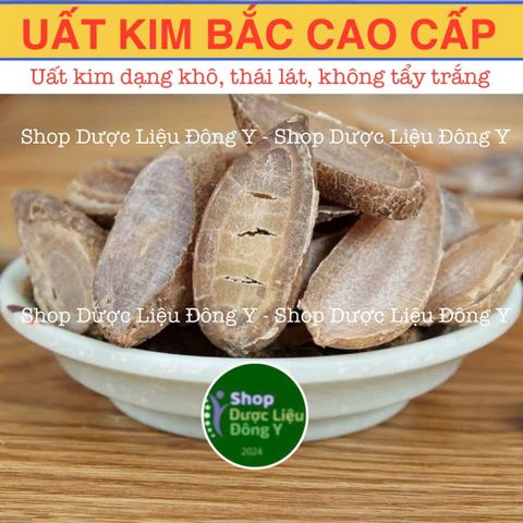 Uất Kim Bắc Cao Cấp - Thực Phẩm Khô 100g, Giúp Giải Độc Gan, Diệt Nấm và Cải Thiện Tiêu Hóa