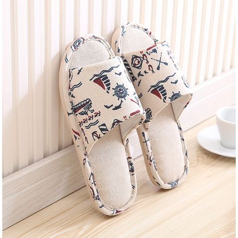 Dép đi trong nhà Hàn Quốc - Đế cao su họa tiết Bông Tuyết sang trọng, chống trơn trượt, phù hợp cho cả nam nữ, kích thước 37-45