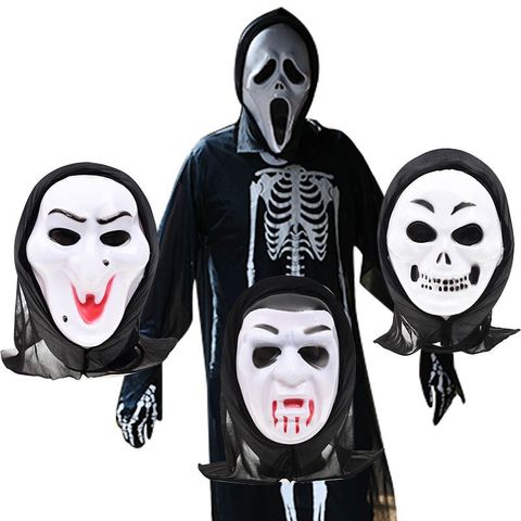 Trang Phục Hóa Trang Halloween Xương Người và Mặt Nạ Đầu Lâu Ngầu Cho Nam Nữ - Bộ Quần Áo Ma Rùng Rợn 540840