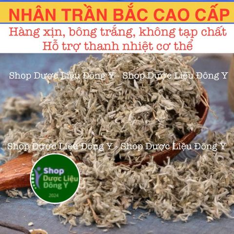 Nhân Trần Bắc Bông Trắng Cao Cấp Khô - Giải Độc, Mát Gan, Hỗ Trợ Gan 100g - Thực Phẩm Khô Tự Nhiên