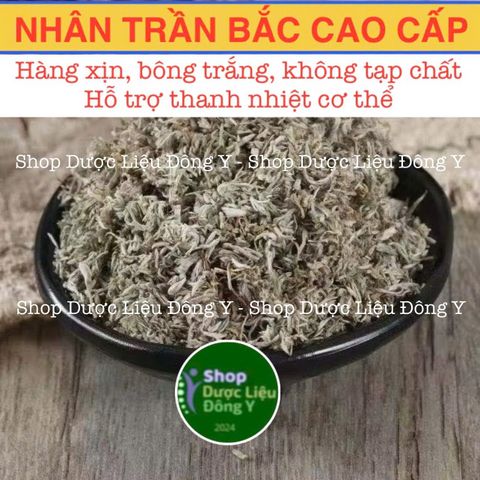 Nhân Trần Bắc Bông Trắng Cao Cấp Khô - Giải Độc, Mát Gan, Hỗ Trợ Gan 100g - Thực Phẩm Khô Tự Nhiên