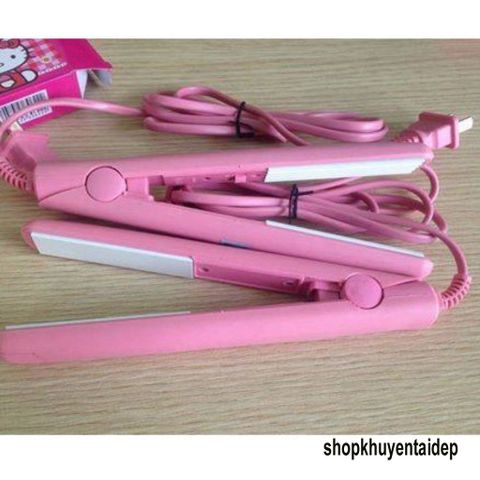 Máy Là Tóc Mini 2 Trong 1 - Uốn & Duỗi Tóc Gọn Nhẹ, Tiện Dụng Cho Mọi Loại Tóc - Đẹp Mọi Lúc Mọi Nơi