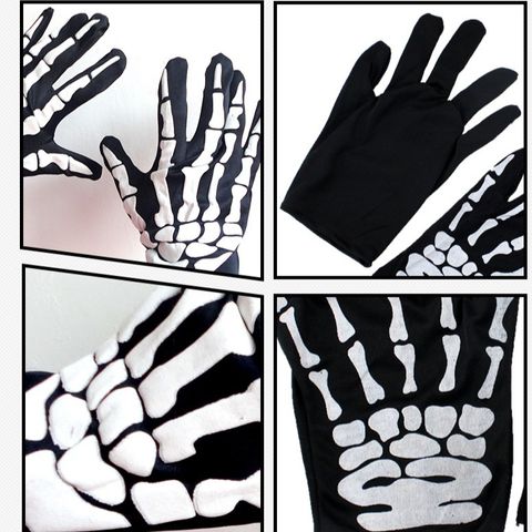 Găng Tay Xương Ma Kinh Dị - Găng Tay Thần Chết Cho Lễ Hội Hoá Trang Halloween - Phụ Kiện Độc Đáo Cho Fan Kinh Dị