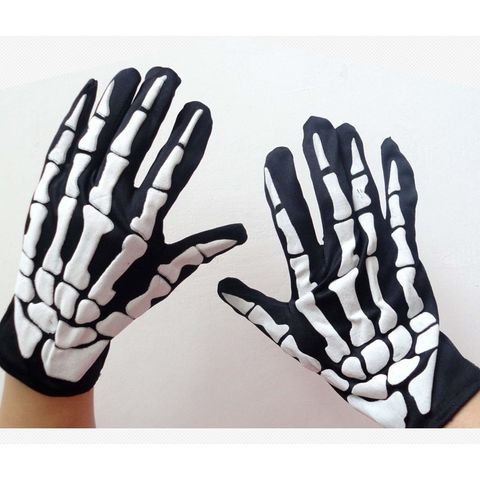 Găng Tay Xương Ma Kinh Dị - Găng Tay Thần Chết Cho Lễ Hội Hoá Trang Halloween - Phụ Kiện Độc Đáo Cho Fan Kinh Dị
