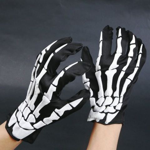 Găng Tay Xương Ma Kinh Dị - Găng Tay Thần Chết Cho Lễ Hội Hoá Trang Halloween - Phụ Kiện Độc Đáo Cho Fan Kinh Dị