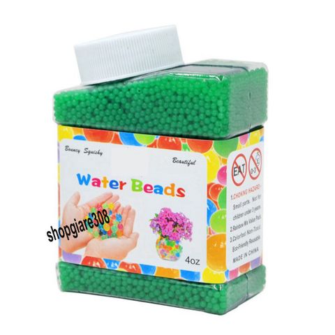 Set Hộp 50.000 Hạt Nở Ngâm Nước Nhiều Màu - Hạt Tinh Thể Trang Trí Tiểu Cảnh An Toàn Cho Trẻ Em, Nguyên Liệu Làm Slime
