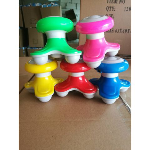 Máy Massage Cầm Tay Mini MIMO 3 Đầu - Thiết Bị Massage Trị Liệu Xua Tan Mệt Mỏi, Quà Tặng Ý Nghĩa Cho Mọi Lứa Tuổi