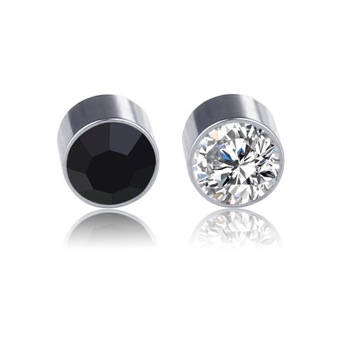 Khuyên Tai Nam Châm Geometric Unisex - Thép Không Gỉ Cao Cấp, Nhiều Màu Sắc Đẹp, Trang Sức Thời Trang Phong Cách Đơn Giản