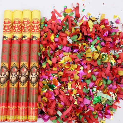 Pháo Giấy Kim Tuyến Đám Cưới - Phụ Kiện Lễ Cưới Rực Rỡ, Âm Thanh Vui Nhộn, Sự Kiện Khó Quên