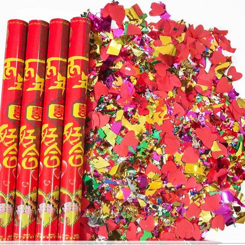 Pháo Giấy Kim Tuyến Đám Cưới - Phụ Kiện Lễ Cưới Rực Rỡ, Âm Thanh Vui Nhộn, Sự Kiện Khó Quên