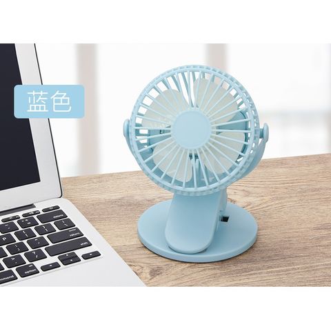 Quạt Tích Điện Kẹp Đa Năng 360 Độ cho Bàn Học, Nôi Bé và Xe Hơi - 3 Tốc Độ Gió, Thời Gian Sử Dụng 60h