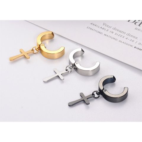 Bông Tai Titan Cá Tính Siêu Ngầu Cho Nam Nữ - Trang Sức Thời Trang Đen Bạc, Phụ Kiện Độc Đáo, Quà Tặng Ý Nghĩa