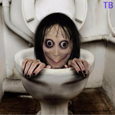 Mặt nạ quái vật Momo Halloween độc đáo - Mặt nạ cao su hề ma quái IT và Valak, trang trí lễ hội, quà tặng thú vị
