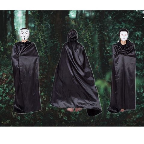 Trang phục Hóa Trang Thần Chết Cao Cấp Halloween - Bộ Quần Áo Ma Phong Cách Châu Âu Dành Cho Nam Nữ Kèm Mặt Nạ và Găng Tay