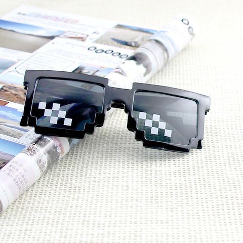 Kính Mát Thug Life Gọng Vuông Lớn Cực Chất - Thời Trang Đen Đẹp Dành Cho Nam Nữ, Lọc Nắng, Bảo Vệ Mắt
