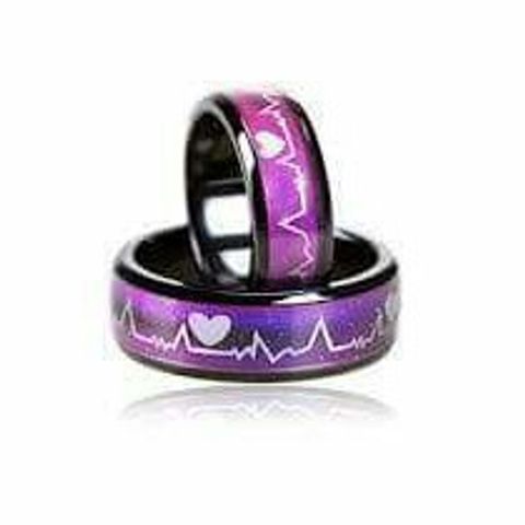 Nhẫn Đổi Màu Theo Cảm Xúc Nhịp Tim - Moodring Thay Đổi Màu Sắc Tâm Trạng - Trang Sức Độc Đáo Hợp Kim Quà Tặng Ý Nghĩa