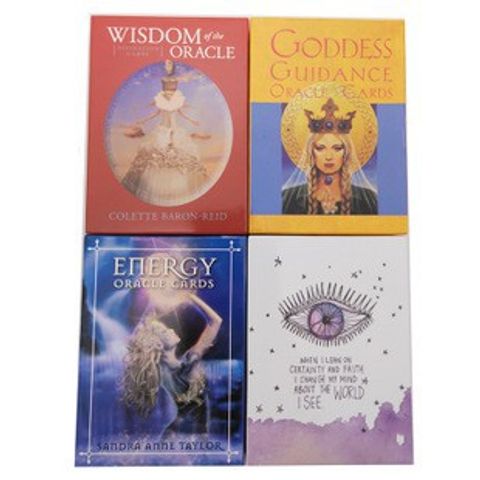 Bộ Bài Tarot Oracle 16 Mẫu - Bài Dự Đoán Phong Thủy Cao Cấp Tương Lai - Bộ 78 Lá Full Color Kèm Hướng Dẫn QR