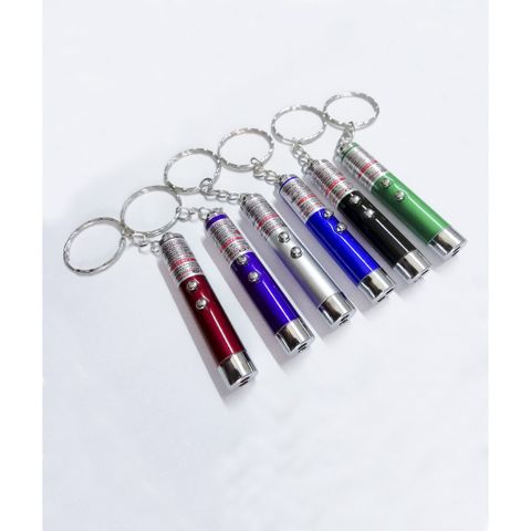 Móc Khóa Đèn Pin Laze Đa Năng - Bộ Phụ Kiện Tiện Ích Có Đèn LED, Laser Dễ Dàng Mang Theo, Phù Hợp Cho Thuyết Trình và Sử Dụng Hằng Ngày
