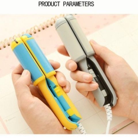 Máy Uốn Duỗi Tóc 2 in 1 Hình Thú Dễ Thương - Thiết Kế Hoạt Hình Nhỏ Gọn, An Toàn, Nhiệt Độ 160°C, Thích Hợp Mang Đi Du Lịch